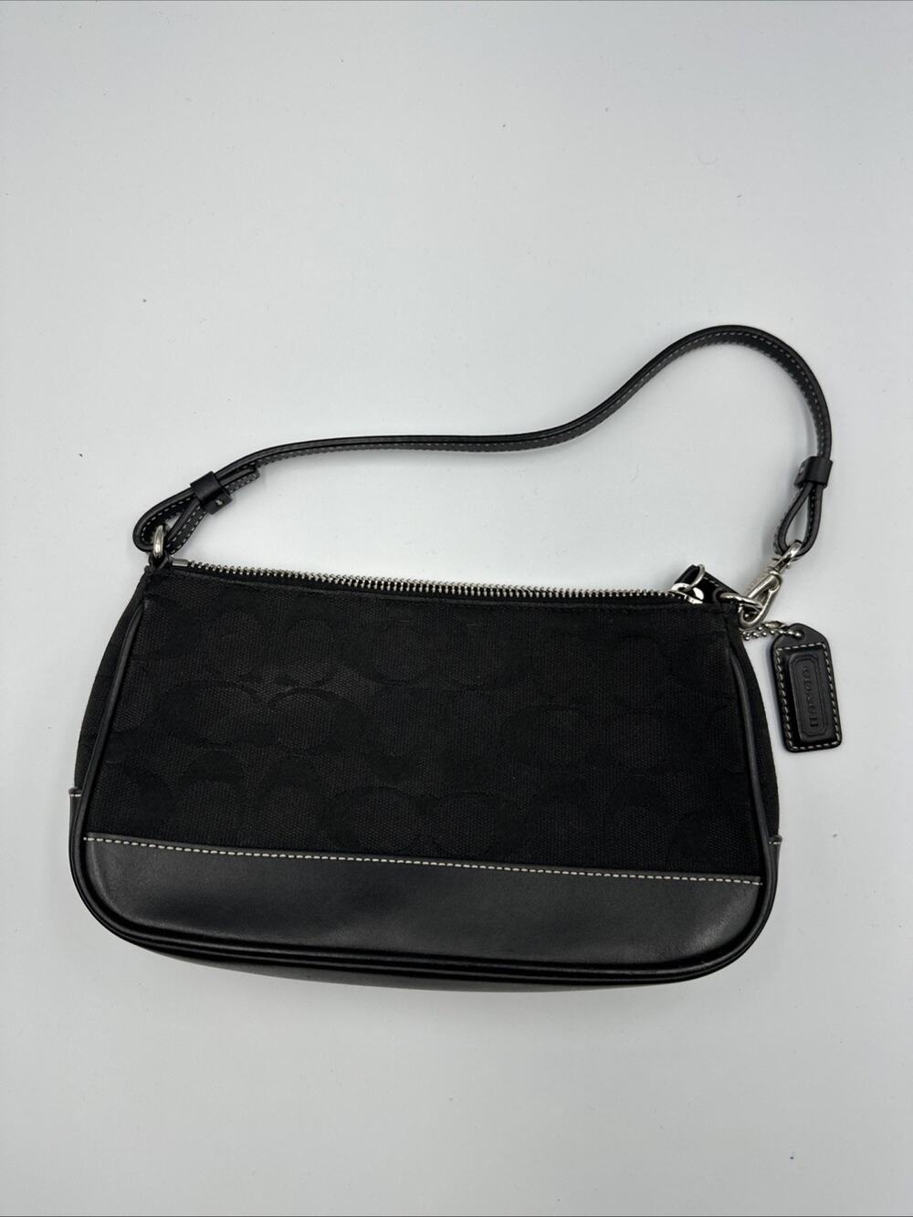 Coach Accessory Pouch Bag Black Vintage Y2K